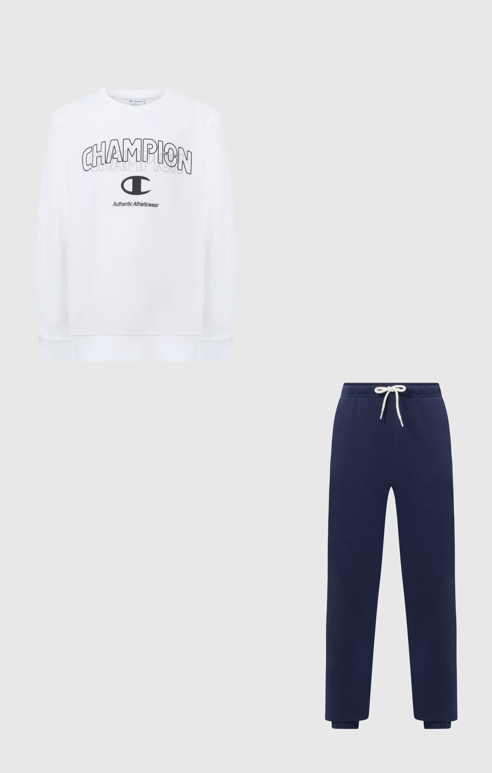 Boys’ Crewneck Sweatshirt and Pants Tracksuit with Graphic - Imagen 5