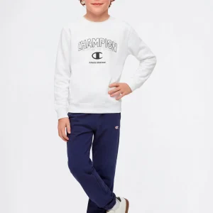 Boys’ Crewneck Sweatshirt and Pants Tracksuit with Graphic