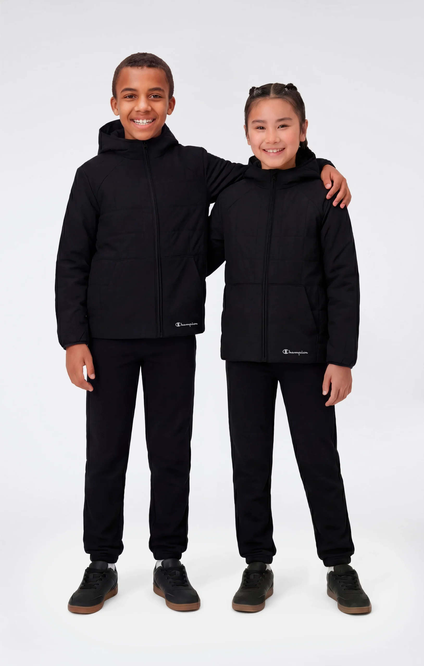 Boys’ Padded Full Zip Hooded Jacket