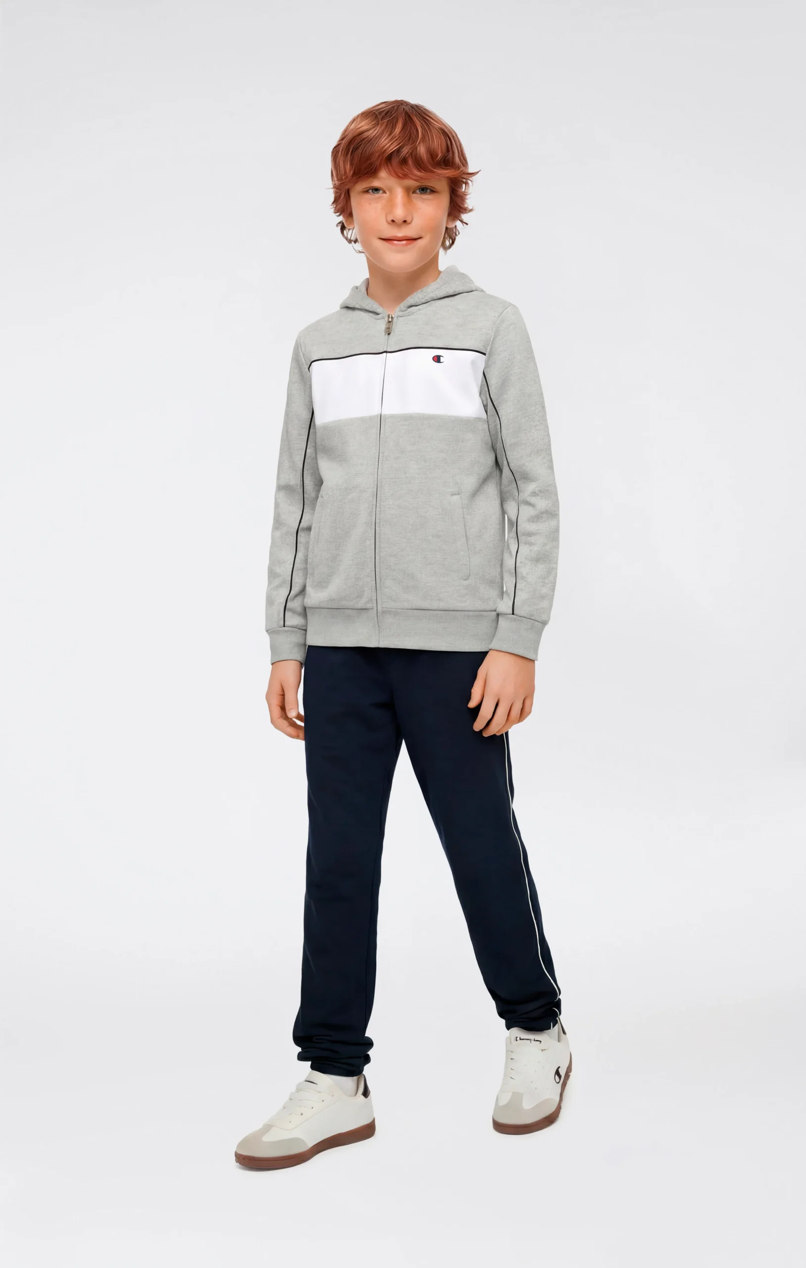 Boys’ Hooded Full Zip Sweatshirt and Pants Tracksuit