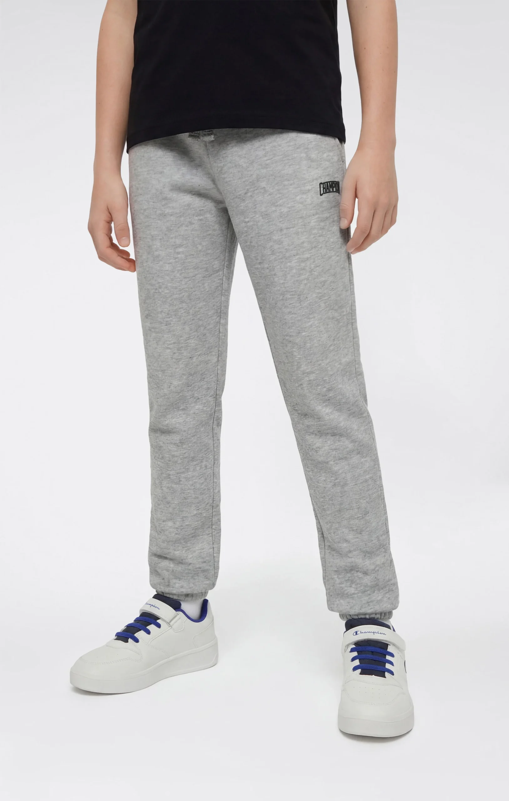 Boys’ Elastic Cuff Pants with Puff Print