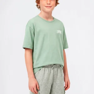 Boys’ Crewneck T-shirt with Puff Print