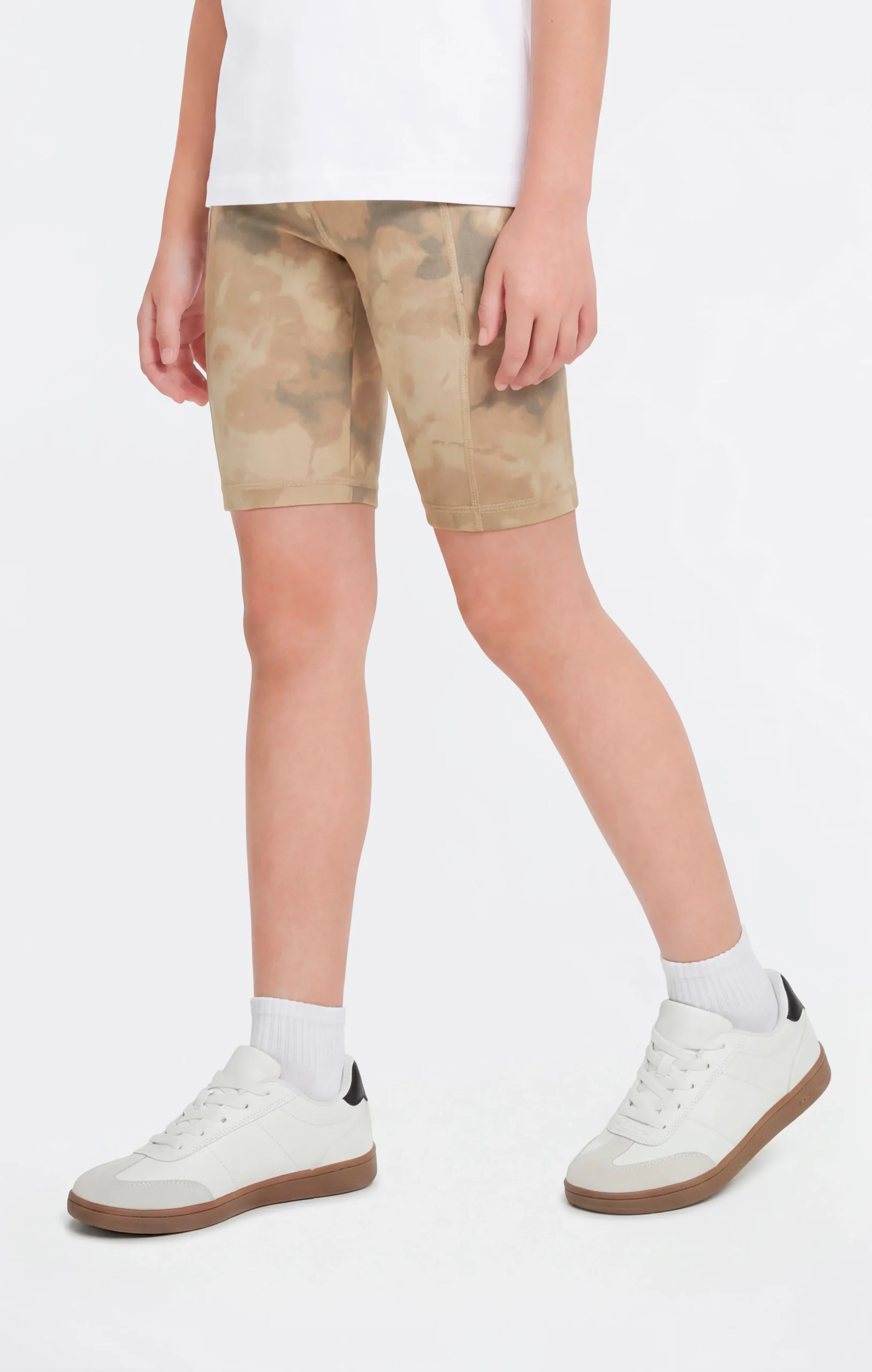 Girls’ Stretch Fitted Shorts C-Tech