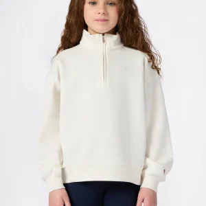 Girls’ Half Zip Fleece Sweatshirt Icons