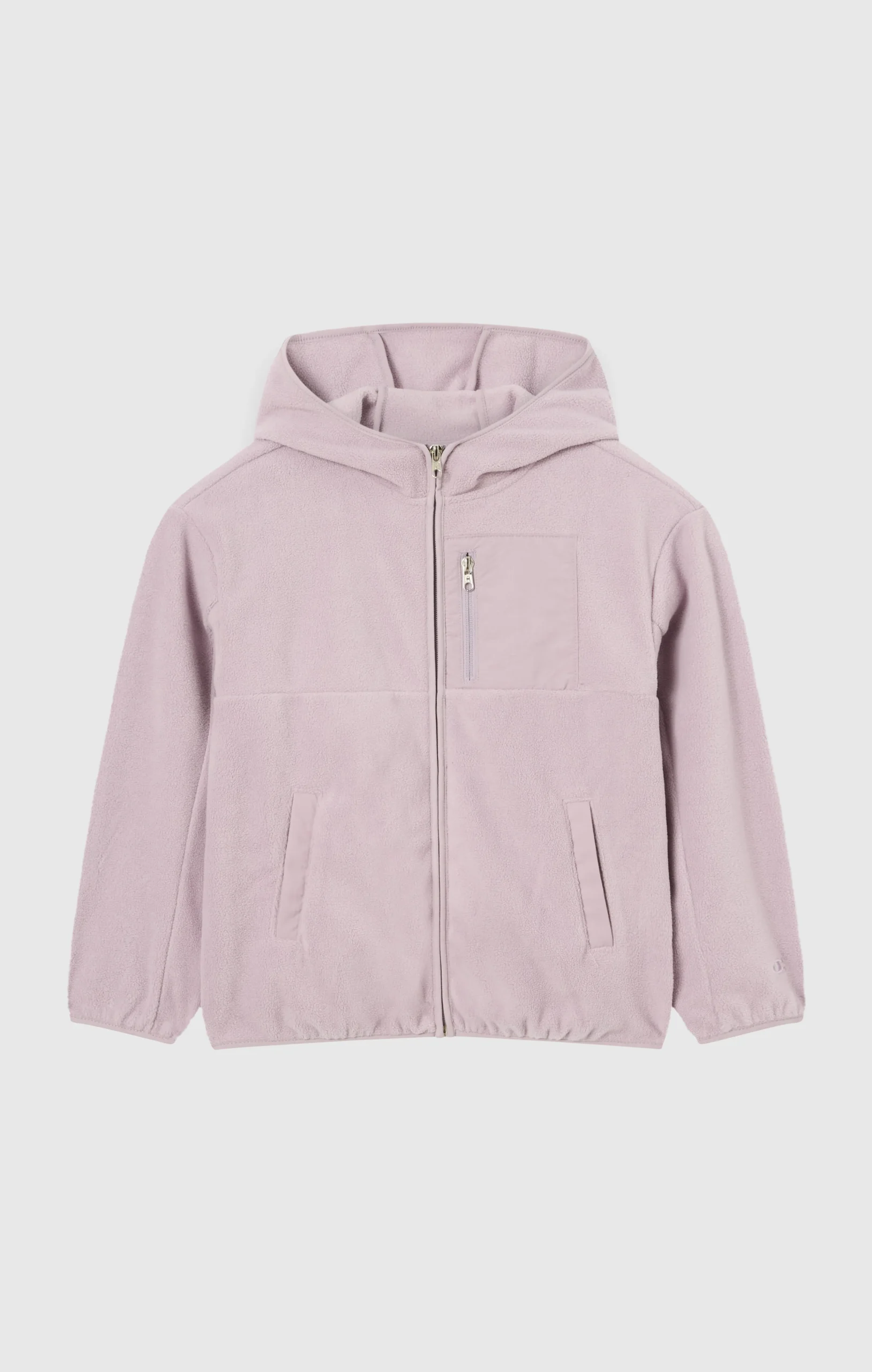 Girls’ Full Zip Fleece Polar Hoodie Icons