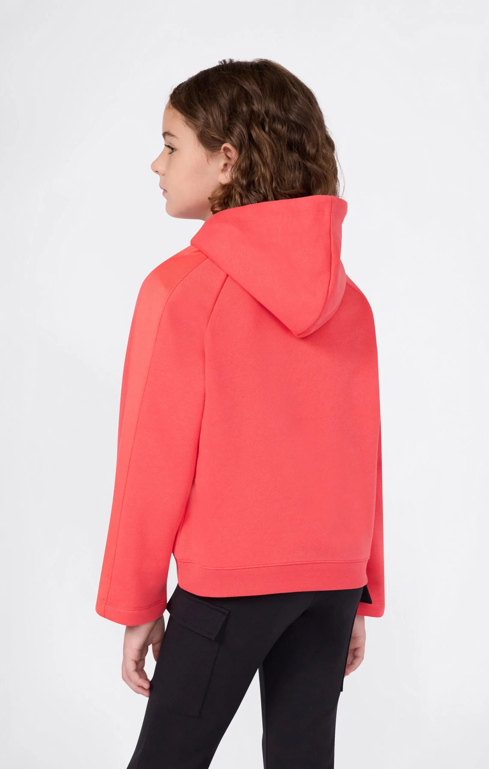 Girls' Fleece Hooded Sweatshirt - Imagen 4