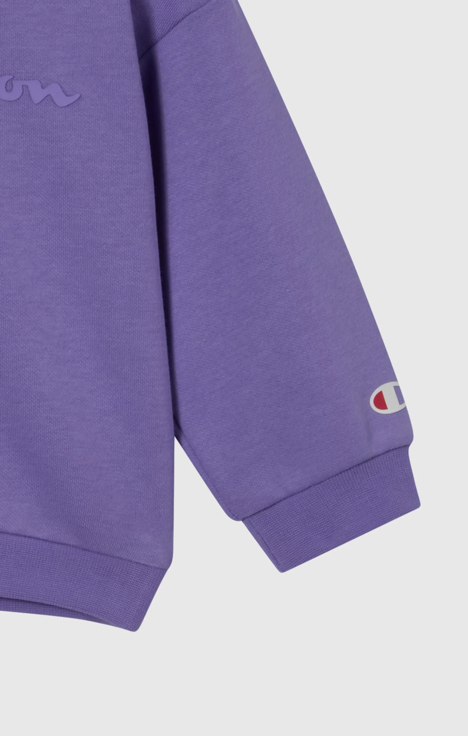 Baby Fleece Sweatsuit with Ribbed Cuffs - Imagen 3