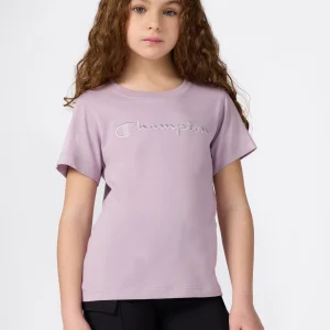 Girls' Crewneck T-shirt Slim Fit Icons