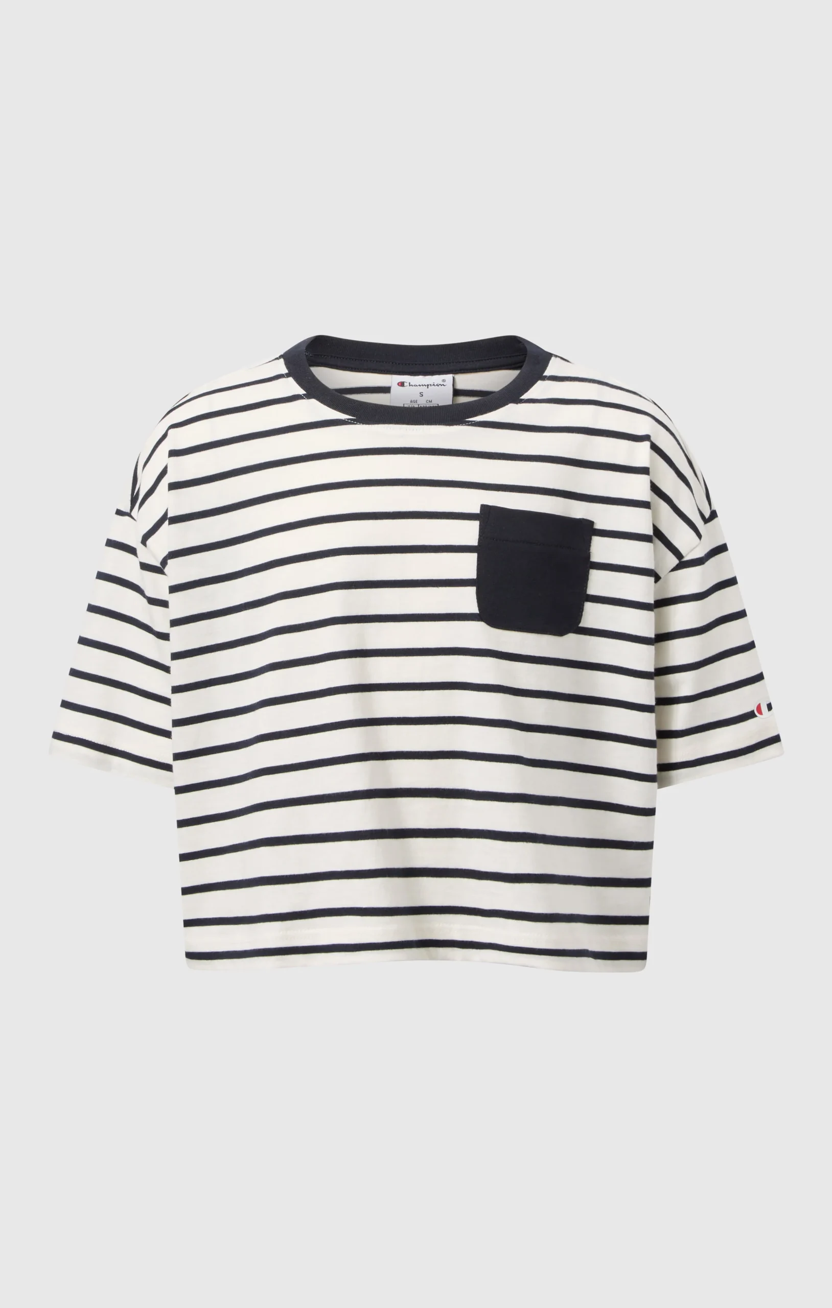 Girls’ Oversized Striped T-Shirt Icons - Imagen 5