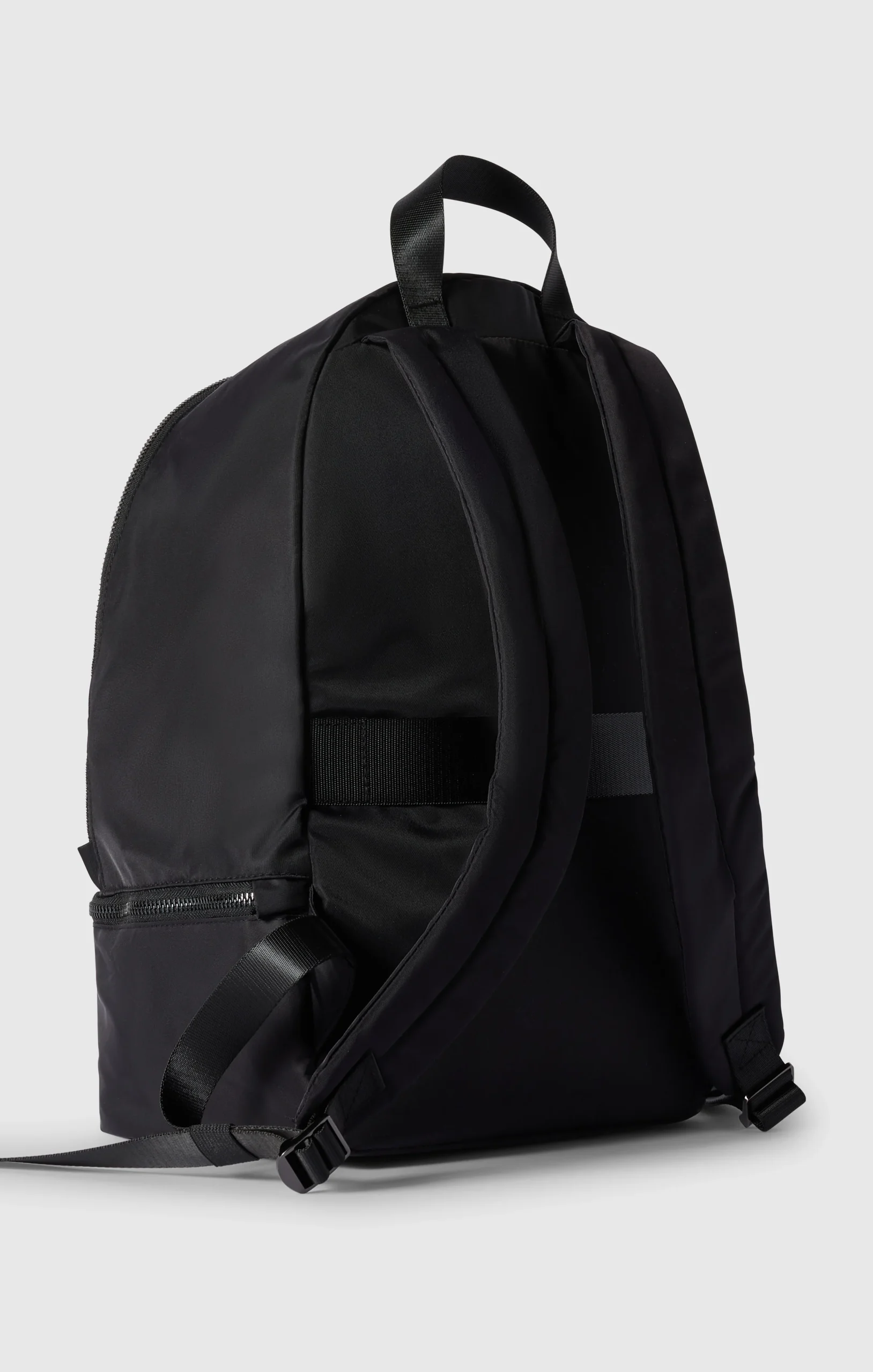 Satin Backpack with Bottom Compartment - Imagen 3