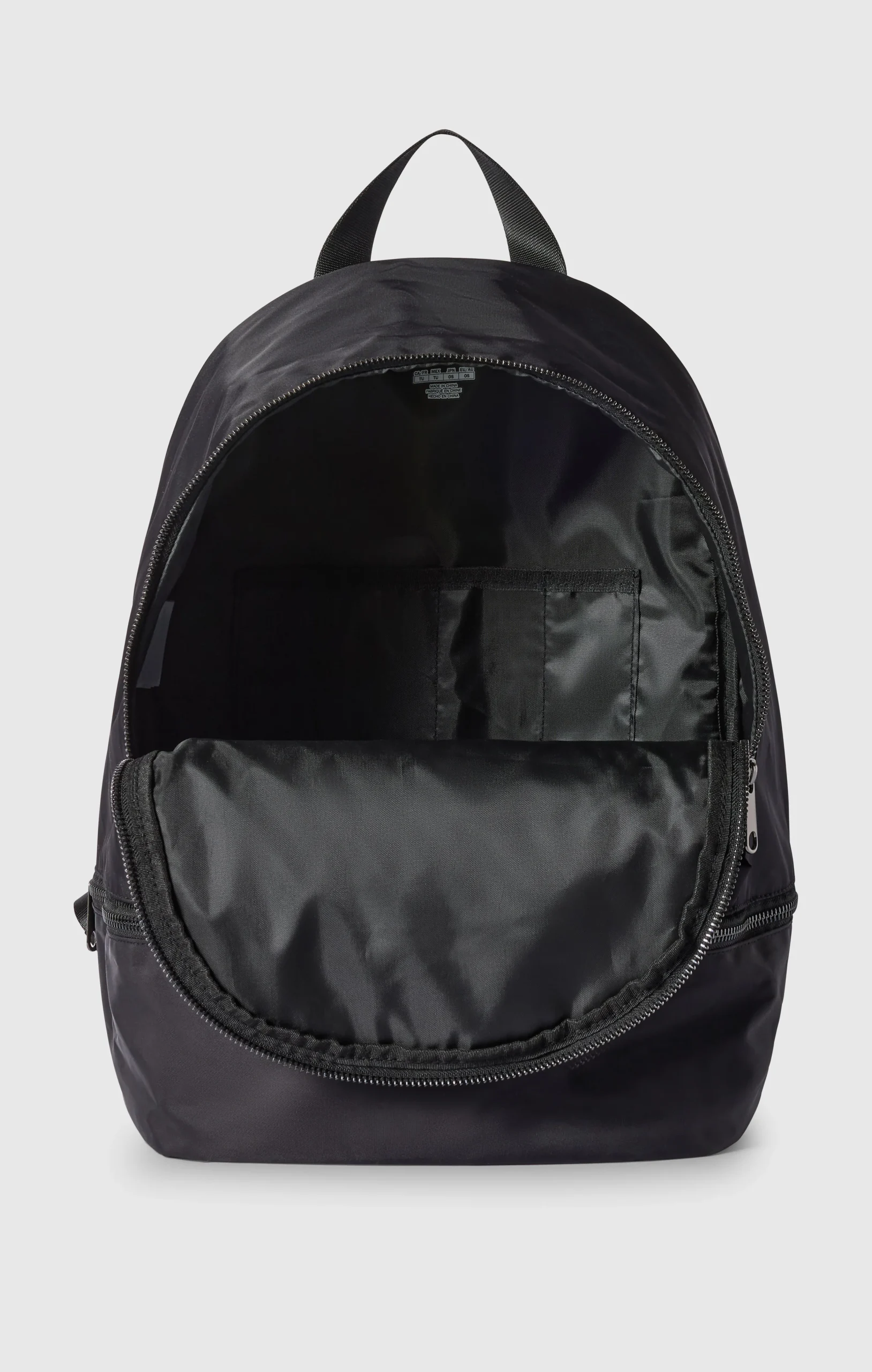 Satin Backpack with Bottom Compartment - Imagen 5