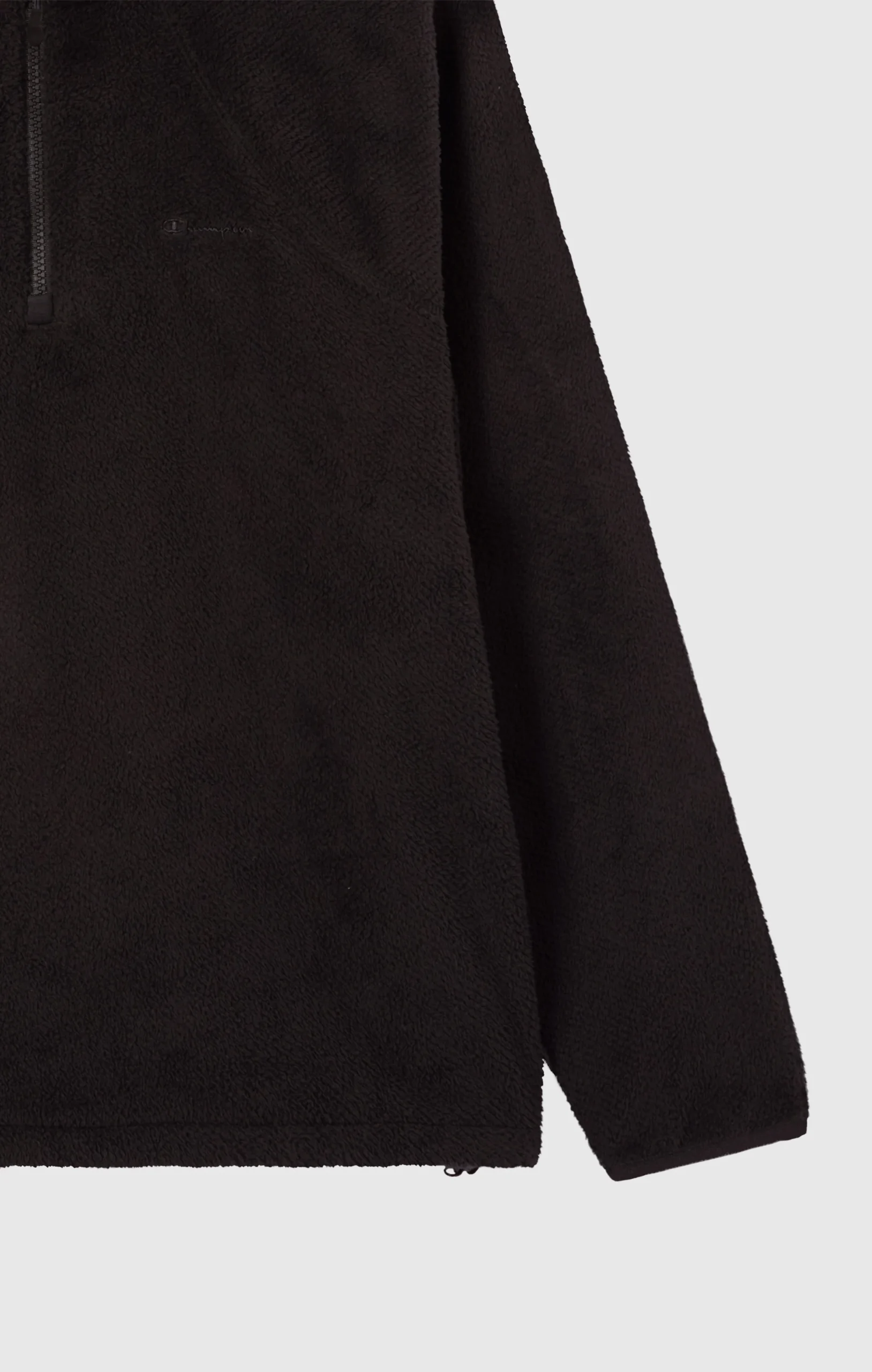 Unisex Black Edition Half-Zip Fleece Sweatshirt - Imagen 4