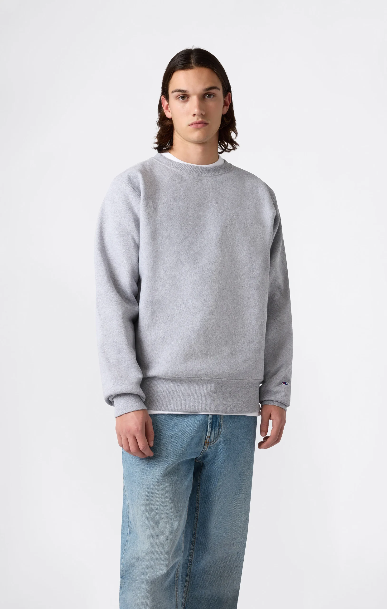 Men’s Fleece Reverse Weave Sweatshirt Made in USA