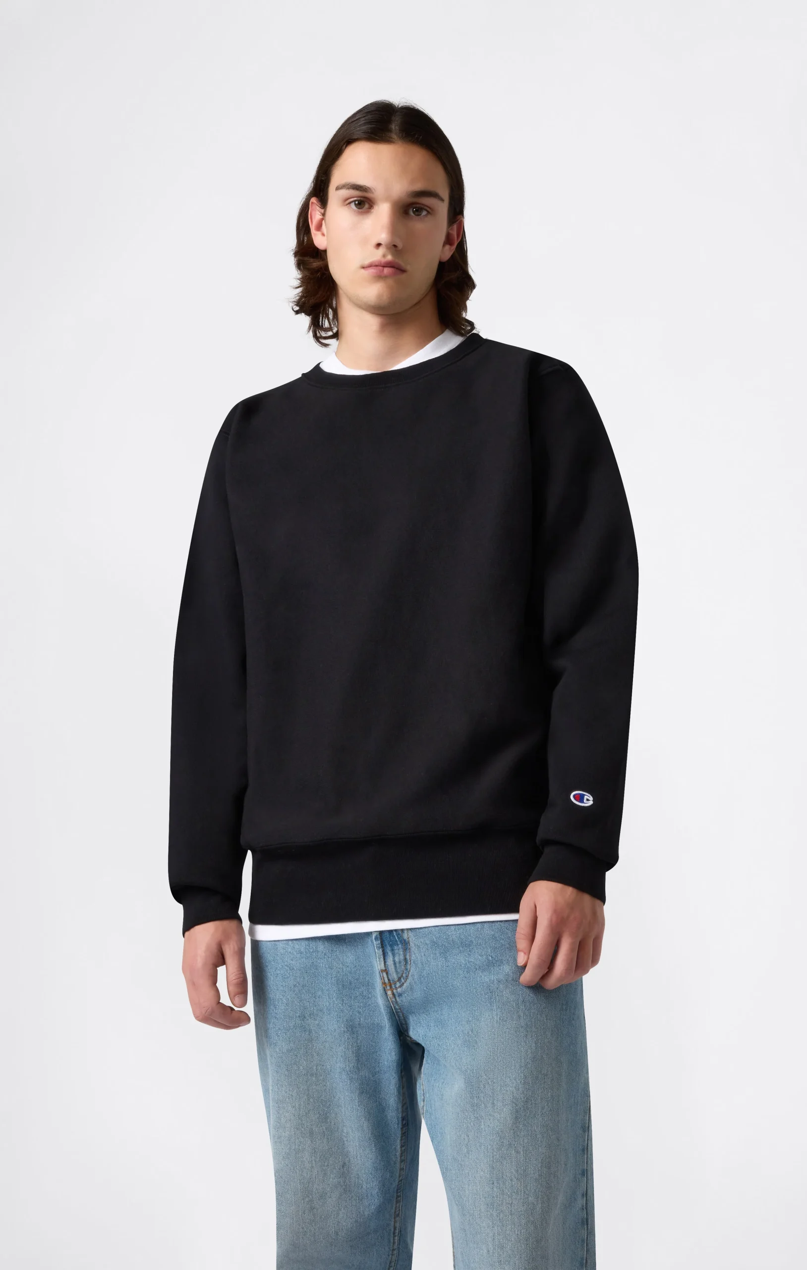 Men’s Fleece Reverse Weave Sweatshirt Made in USA