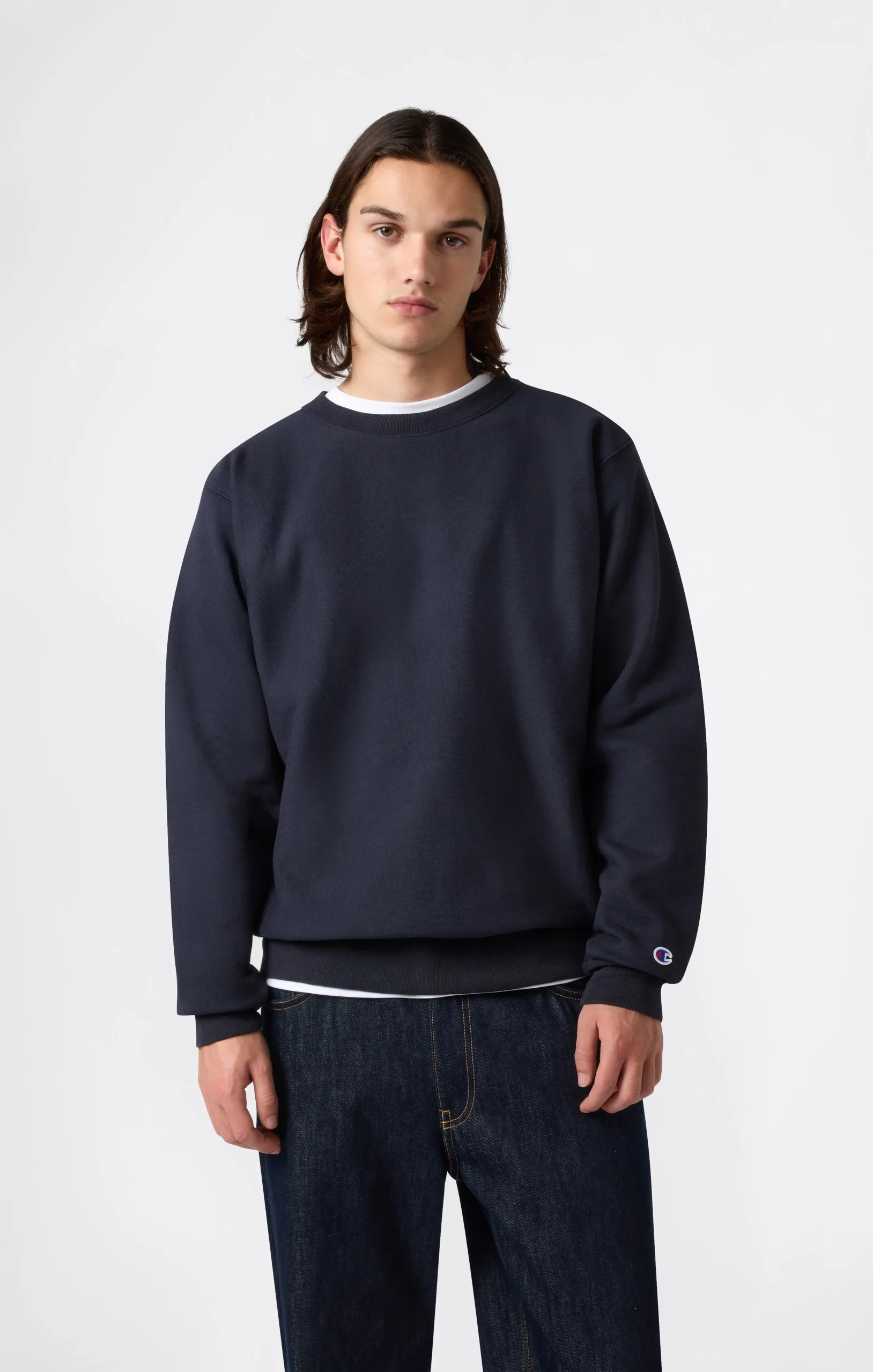 Men’s Fleece Reverse Weave Sweatshirt Made in USA