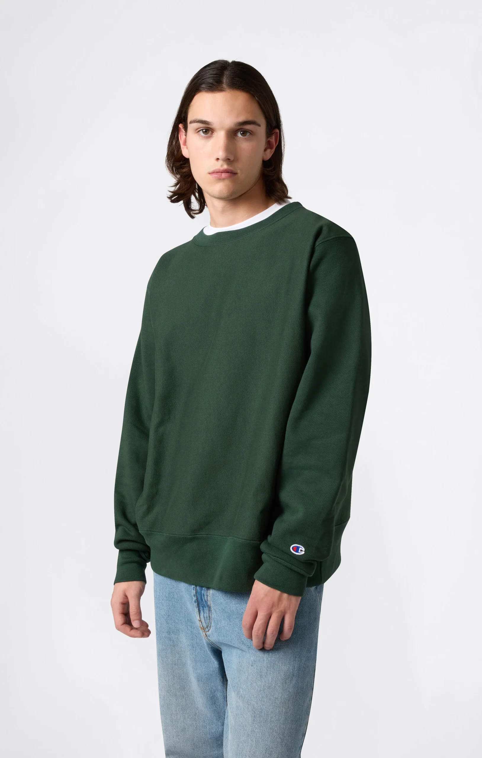 Men’s Fleece Reverse Weave Sweatshirt Made in USA