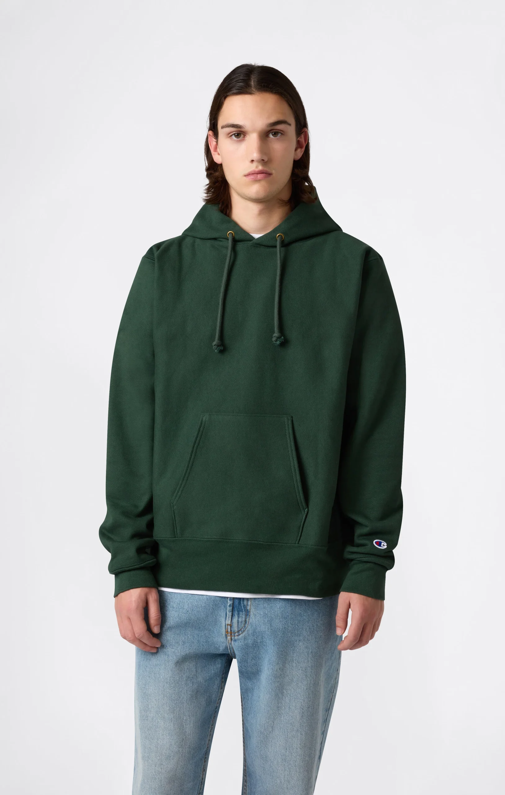 Men’s Fleece Reverse Weave Hoodie Made in USA