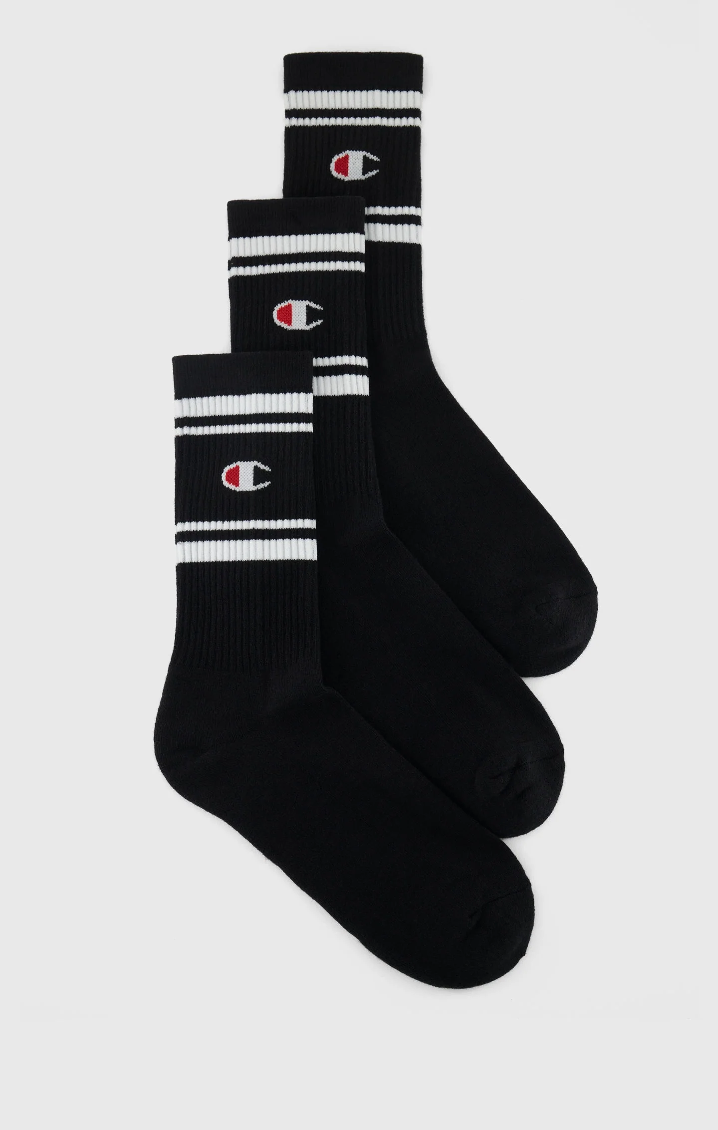 Triple Pack Crew Length Socks
