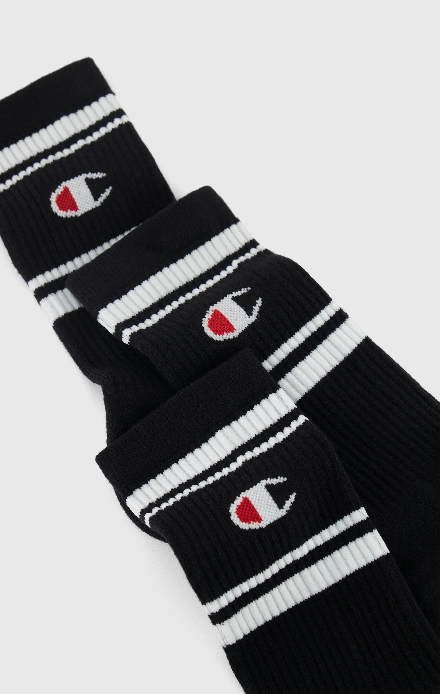 Triple Pack Crew Length Socks - Imagen 3