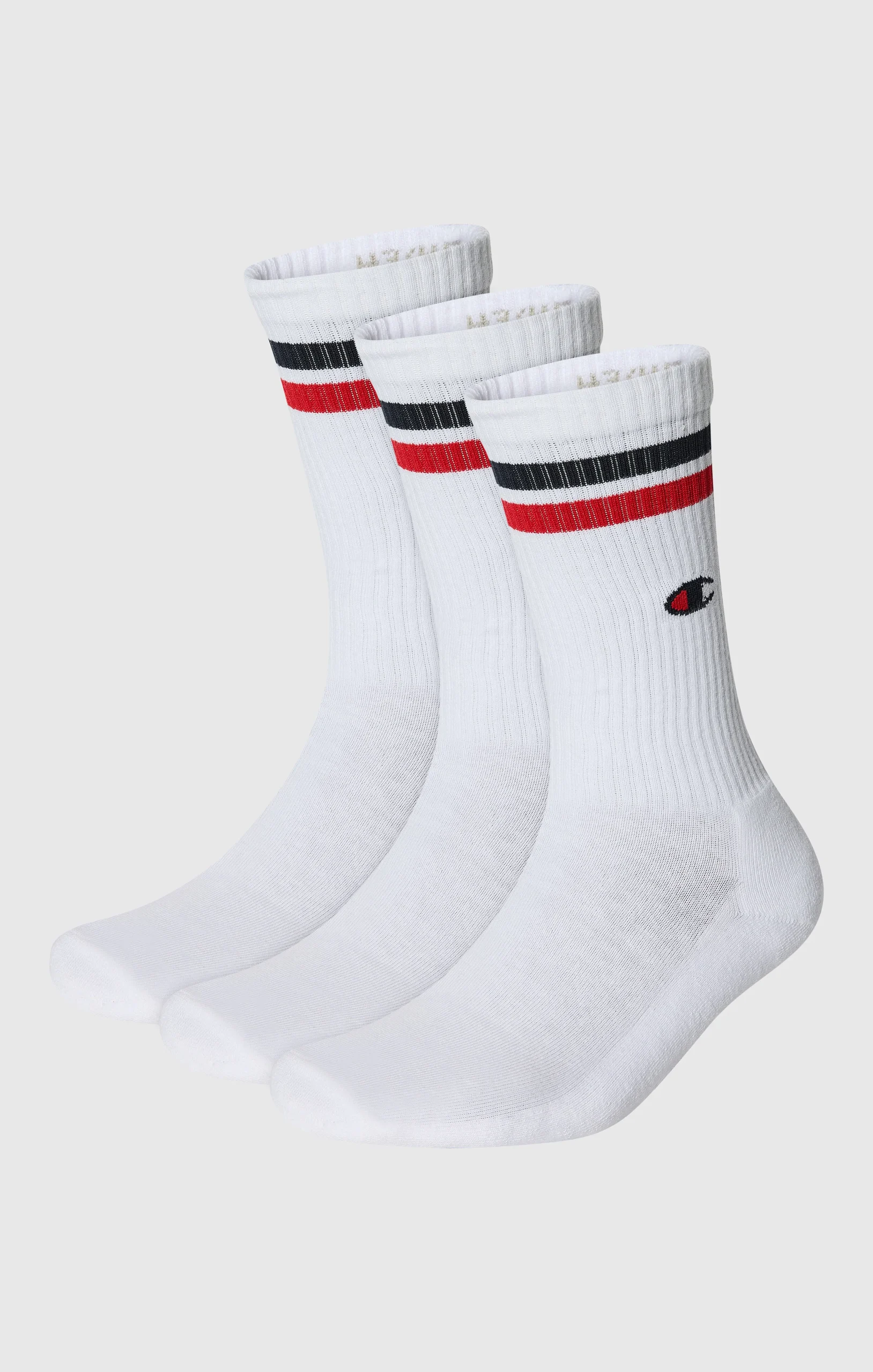 Triple Pack Crew Length Socks