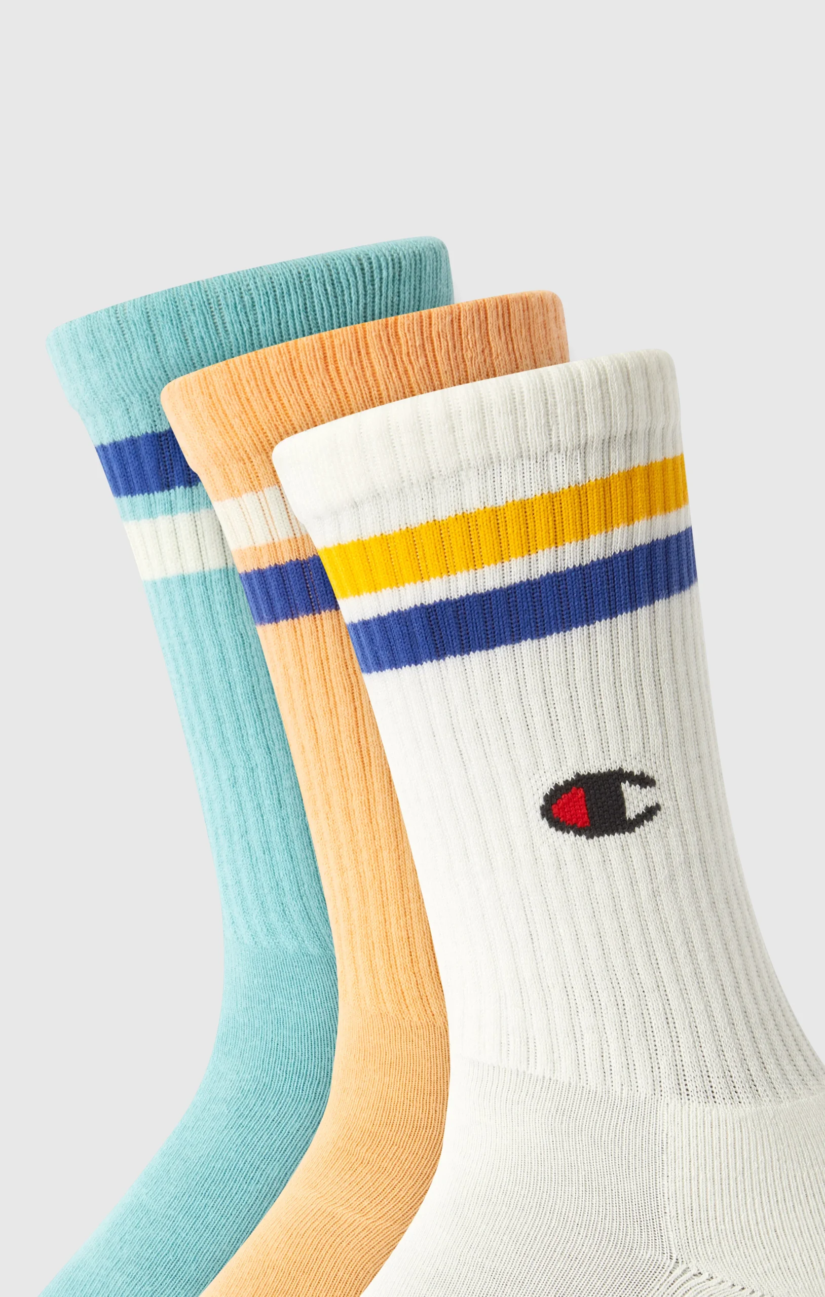 Triple Pack Crew Length Socks - Imagen 3