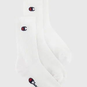 Three Pack Crew C Logo Socks