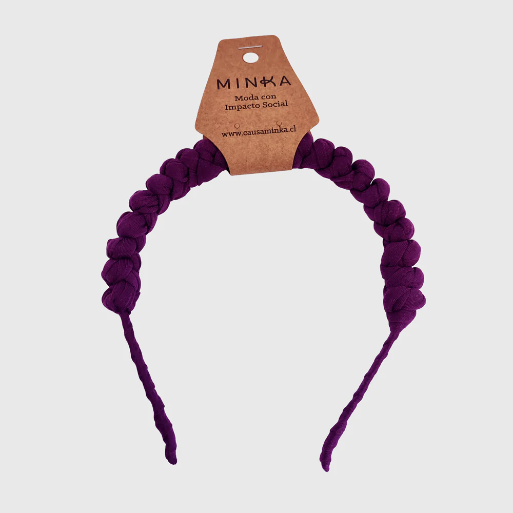 Cintillo María Morado