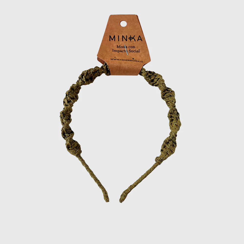 Cintillo Ceci Rafia Cargo