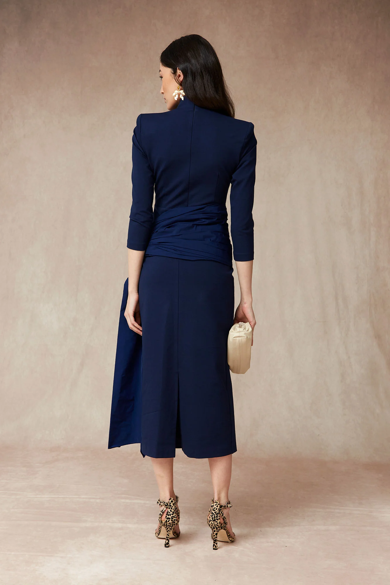 VESTIDO NEVIRA MARINO - Imagen 6