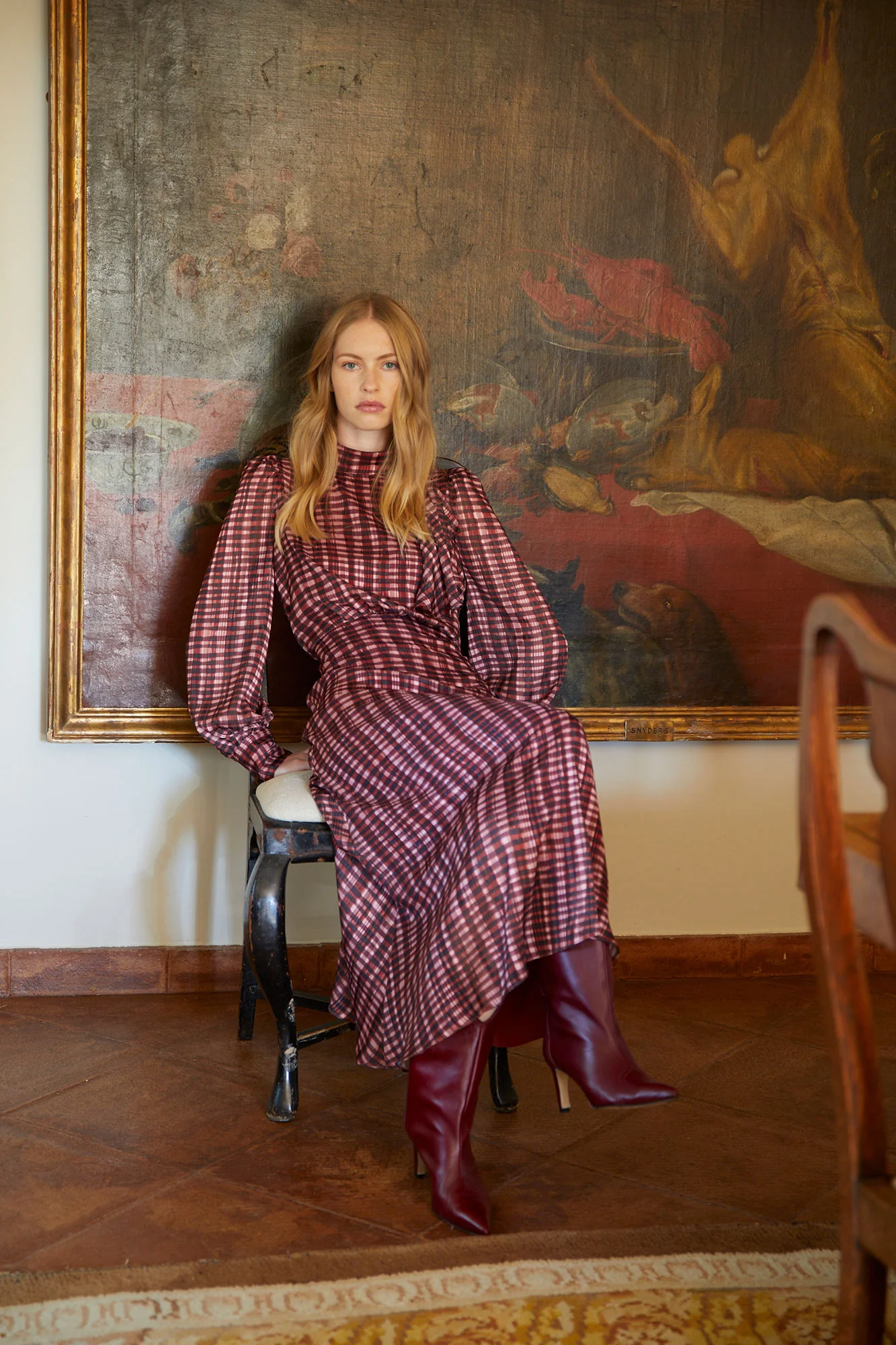 VESTIDO MEROPE GRANATE - Imagen 4