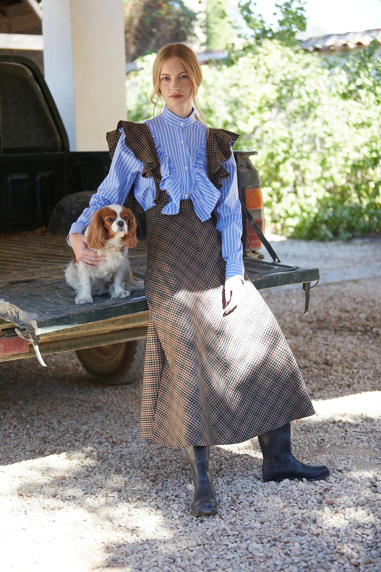 FALDA MARTI MARRON - Imagen 3