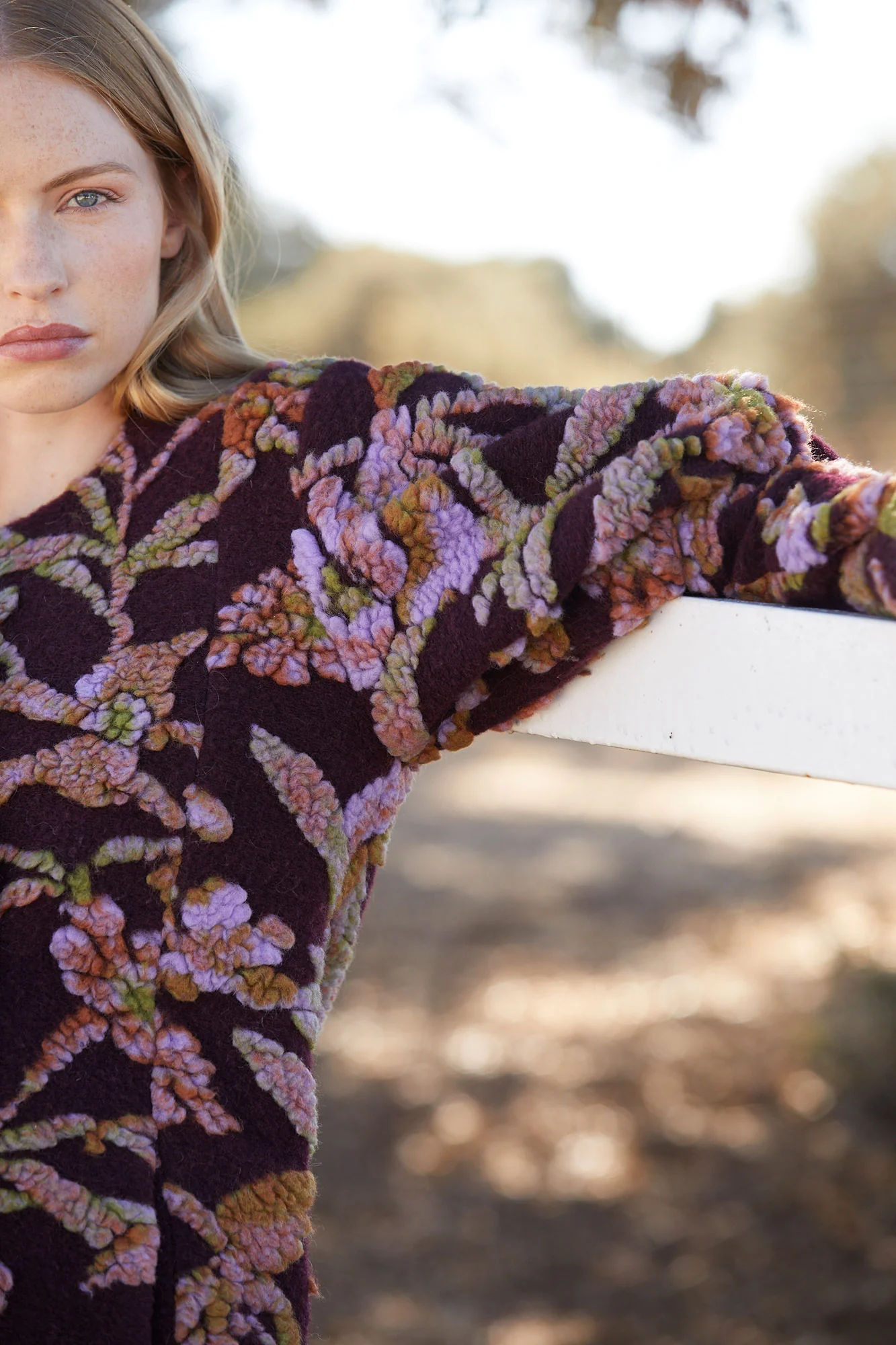 CHAQUETA LANA MULTICOLOR - Imagen 4