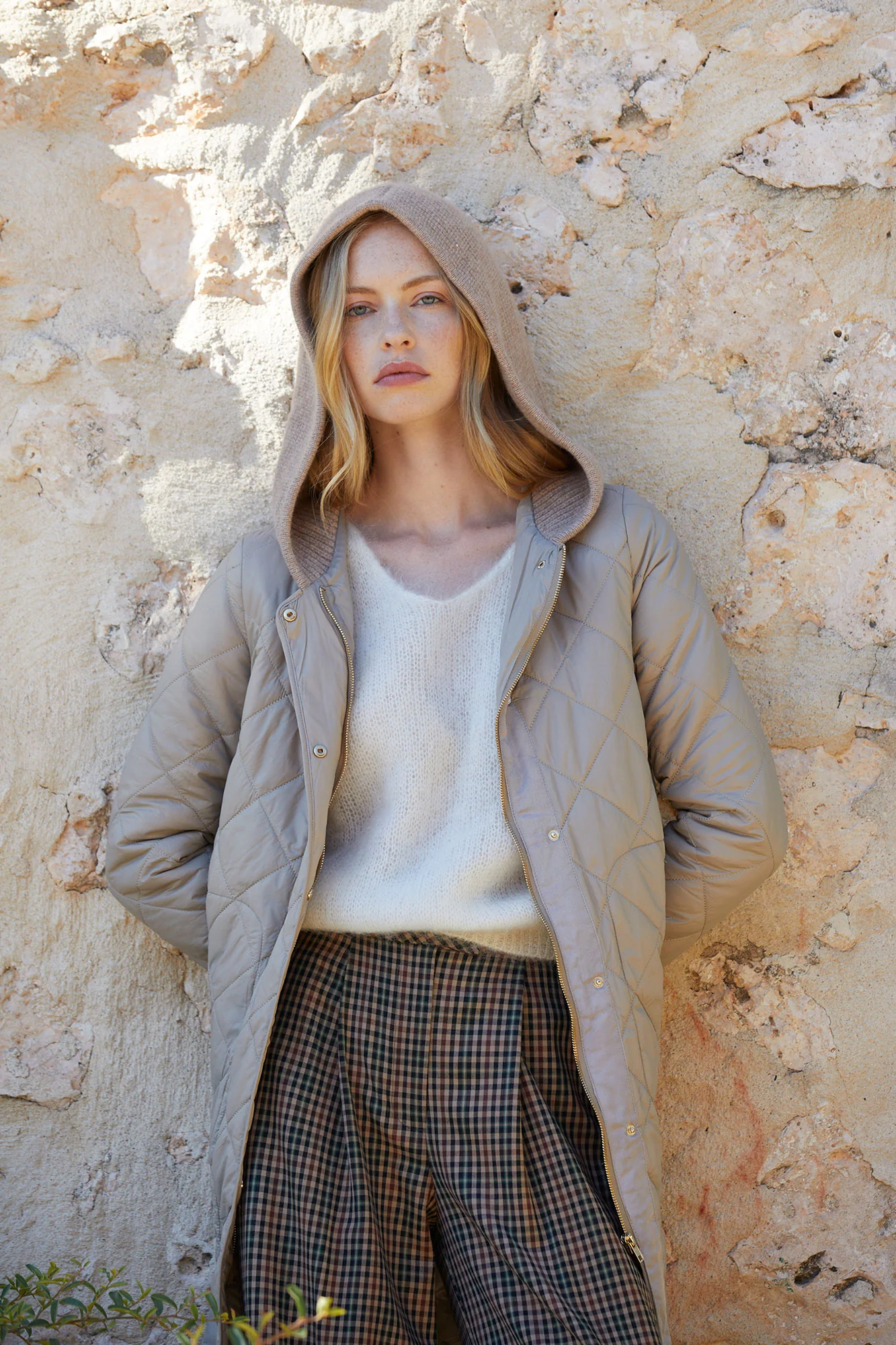 ABRIGO VERDIANA BEIGE - Imagen 6