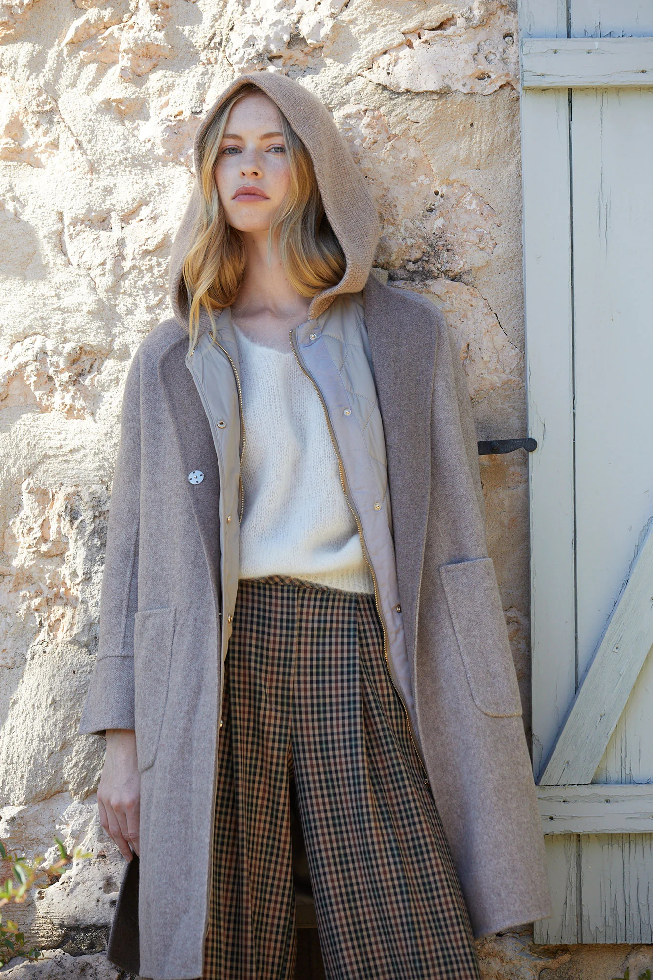 ABRIGO VERDIANA BEIGE