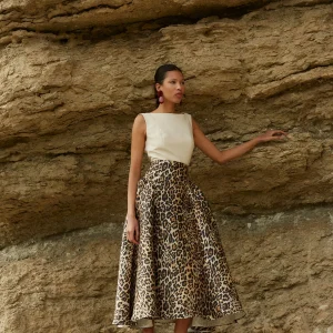 FALDA FLAVIO LEOPARDO