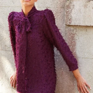 VESTIDO JANICE BURDEOS