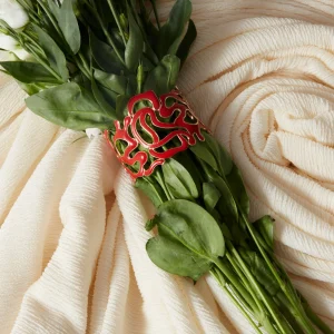 PULSERA CORALES ROJO