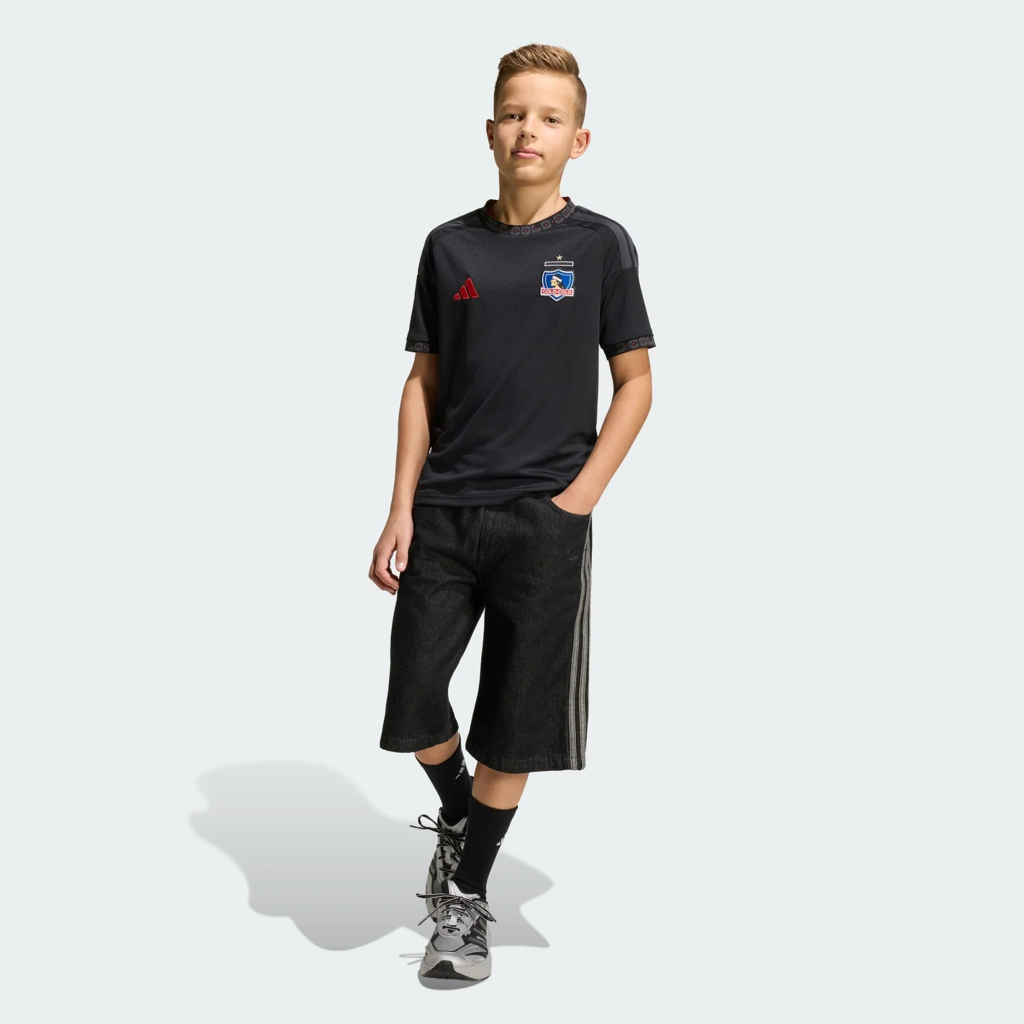 Camiseta Adidas Colo Colo Visita 2026 Niño - Imagen 8