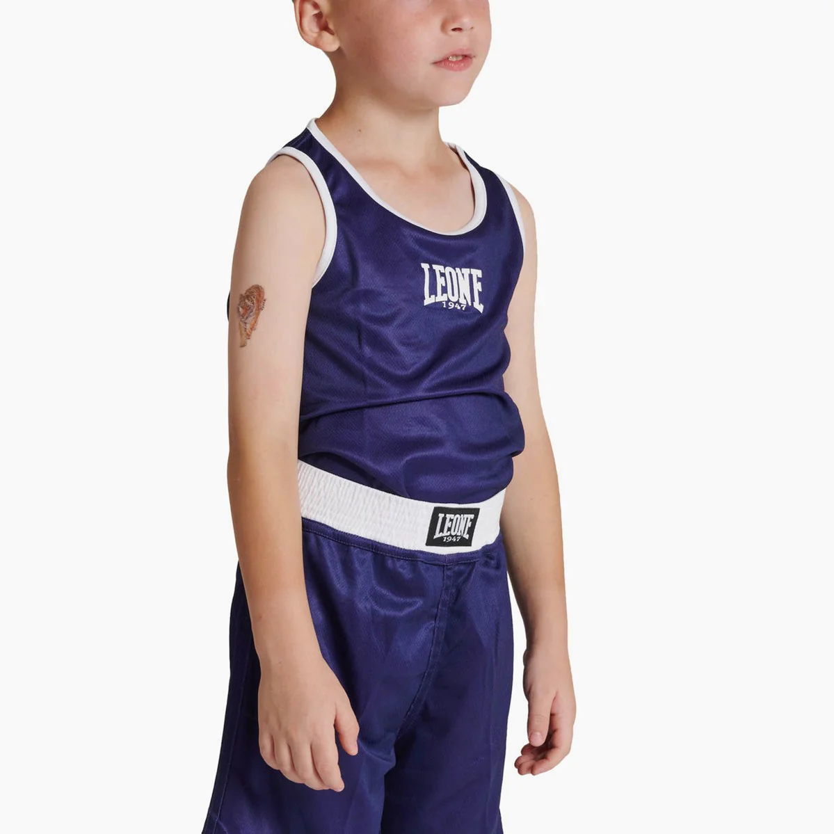Camiseta sin mangas niño boxeo Leone Double Face AB214J - Imagen 3