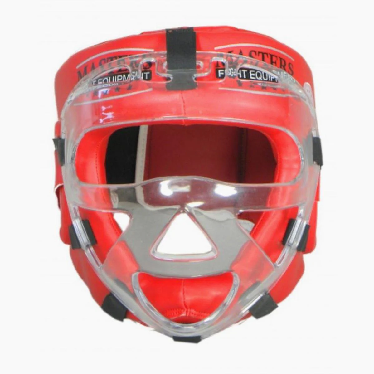 Casco con visera Masters WAKO Rojo