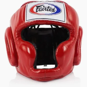 Casco Fairtex Cobertura Completa HG3 Rojo