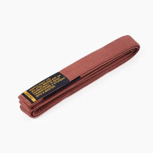 Cinturón BJJ Manto Motto Marrón