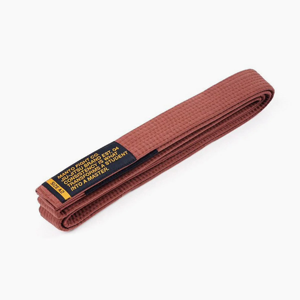 Cinturón BJJ Manto Motto Marrón