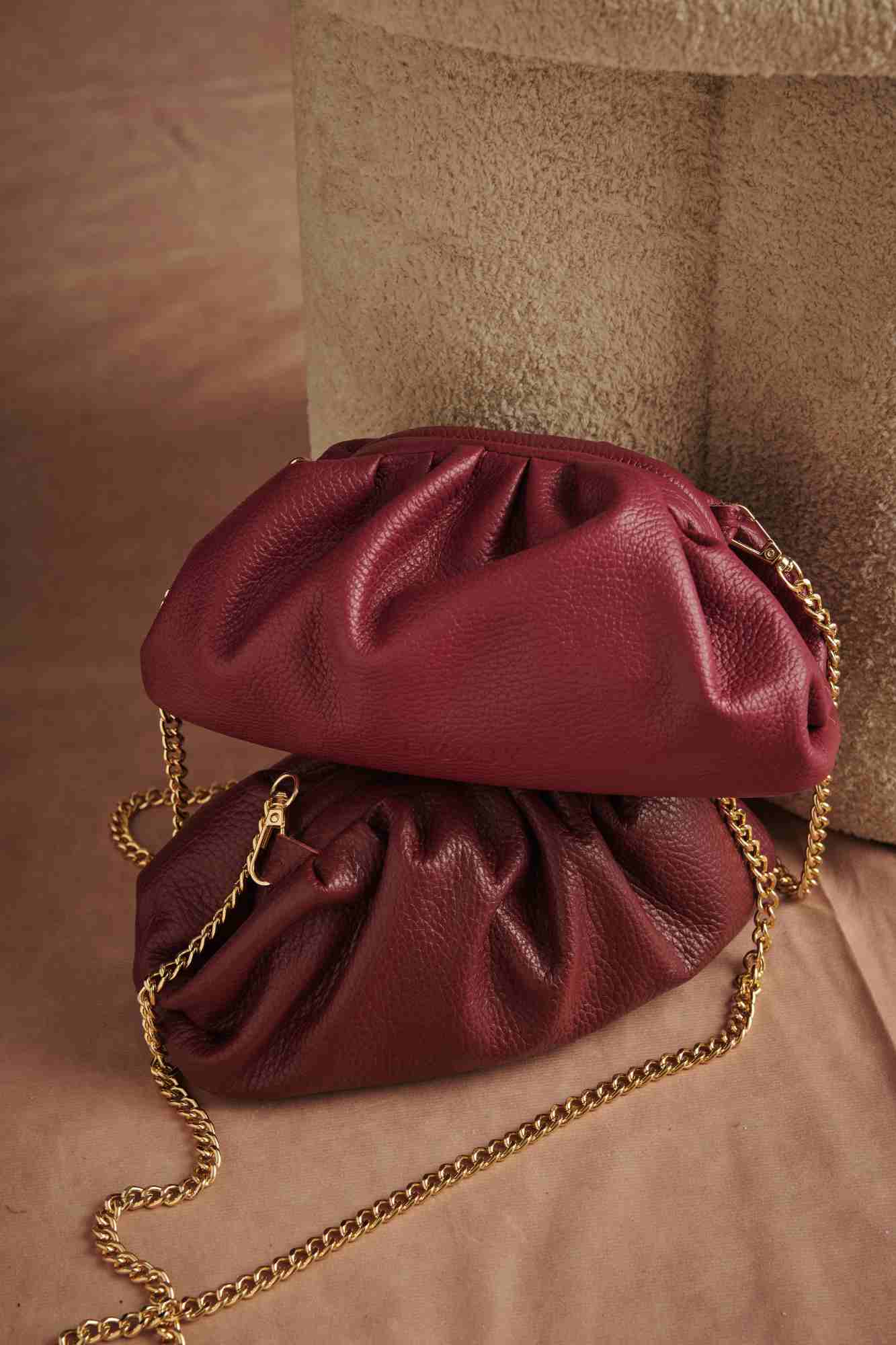 BOLSO MANO BURDEOS - Imagen 4