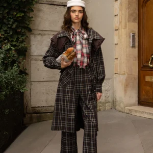 ABRIGO NIKITA MARRON