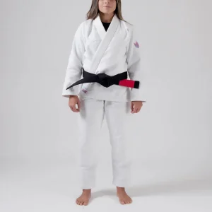 BJJ Gi para mujeres Kingz Empowered Blanco