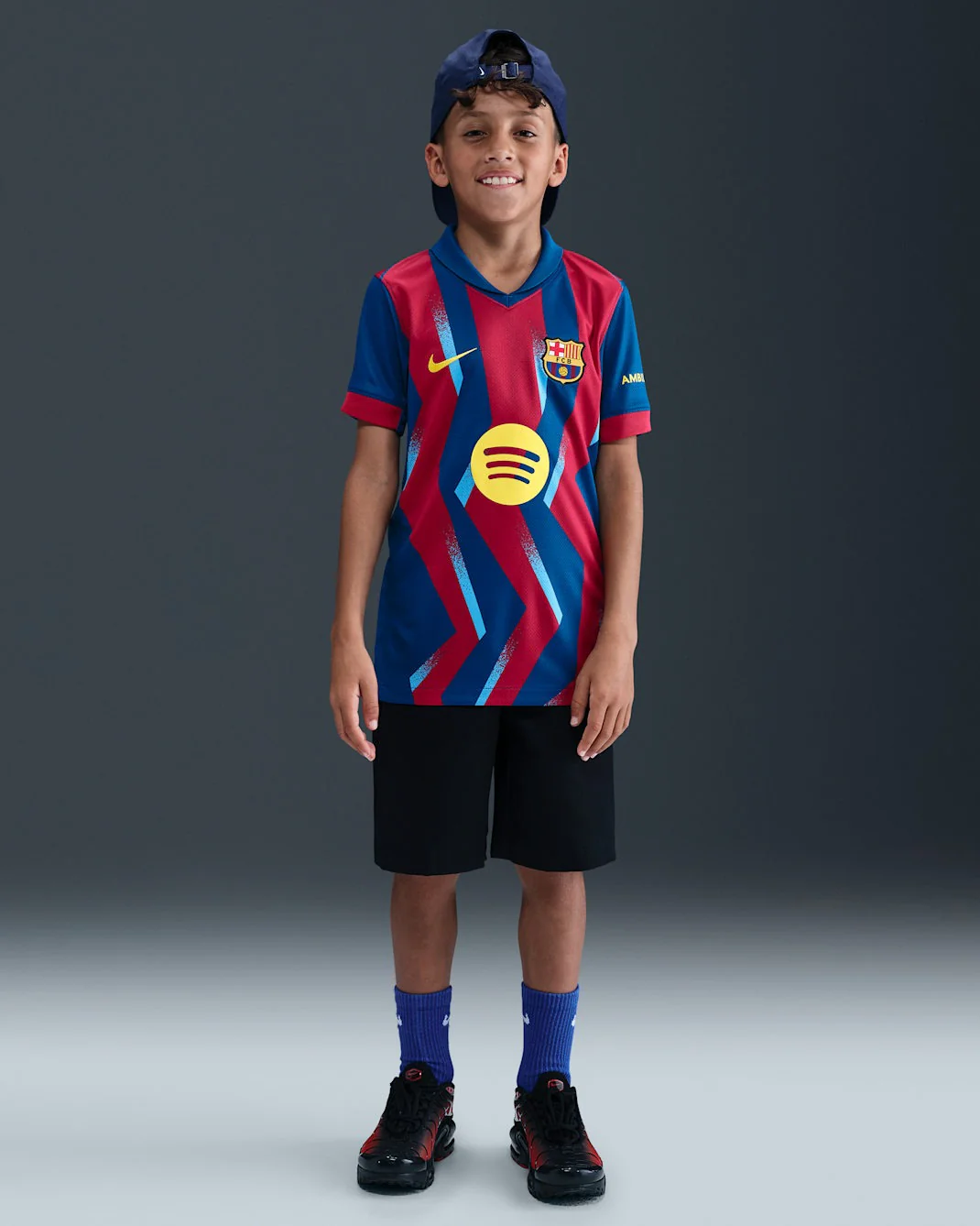 Camiseta Nike Barcelona Cuarta Equipacion 25-26 Niño