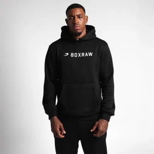 Sudadera Boxraw A.B.C. con capucha Negra