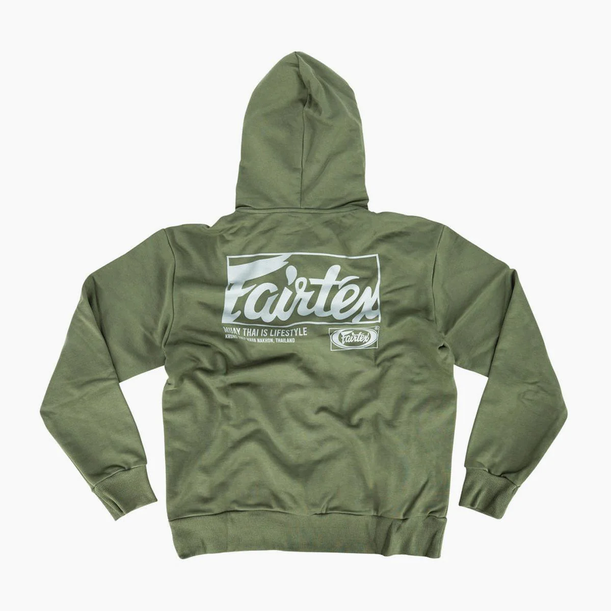 Sudadera Fairtex FHS22 con capucha Verde - Imagen 3