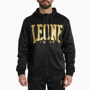 Sudadera Leone DNA con capucha ABX721 Negro
